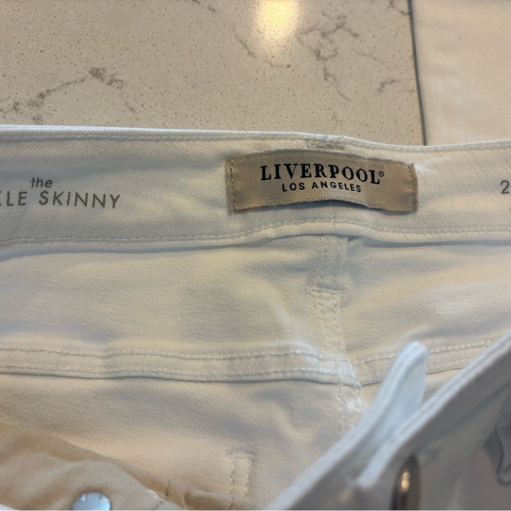 Liverpool White Skinny Jeans - Picture 2 of 5